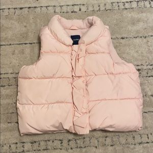 NWOT baby girls puffer vest